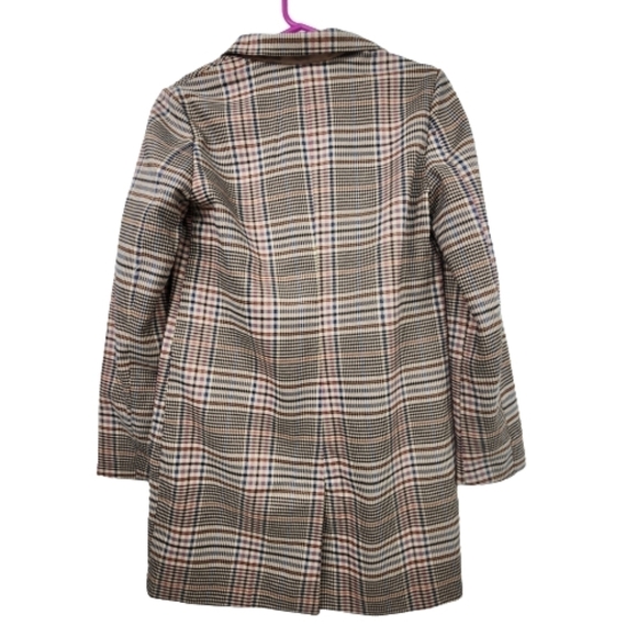 BB Dakota NWT Long Plaid Blazer Size Small - Picture 2 of 12